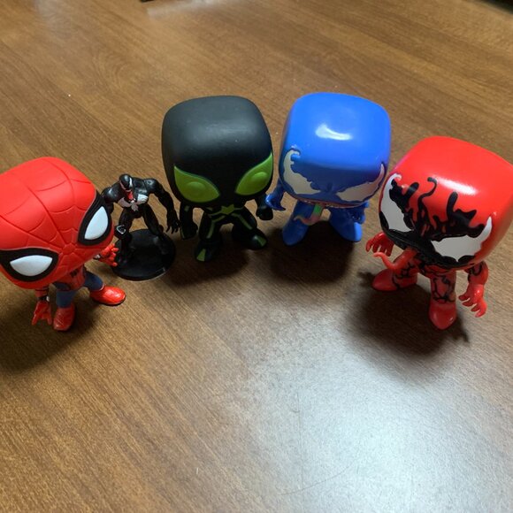 Marvel Spiderman Funko Pop! Bobblehead Figure Lot - Picture 1 of 10